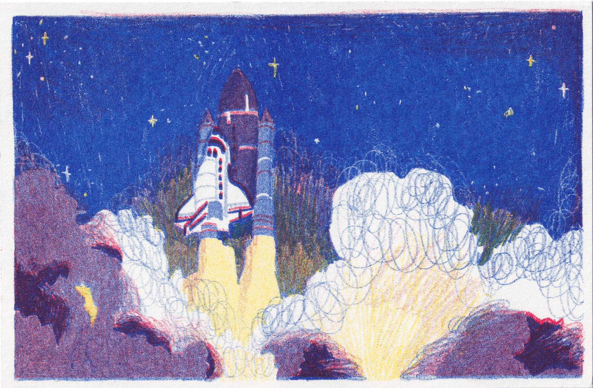 Riso, Weltraumsammelkarten II, 2022