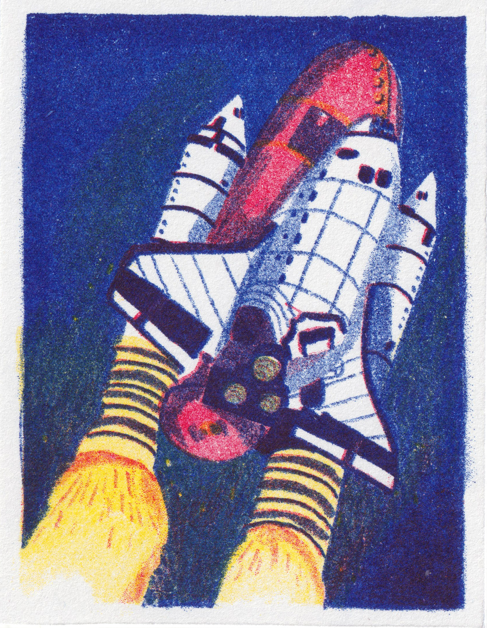 Riso, Weltraumsammelkarten II, 2022
