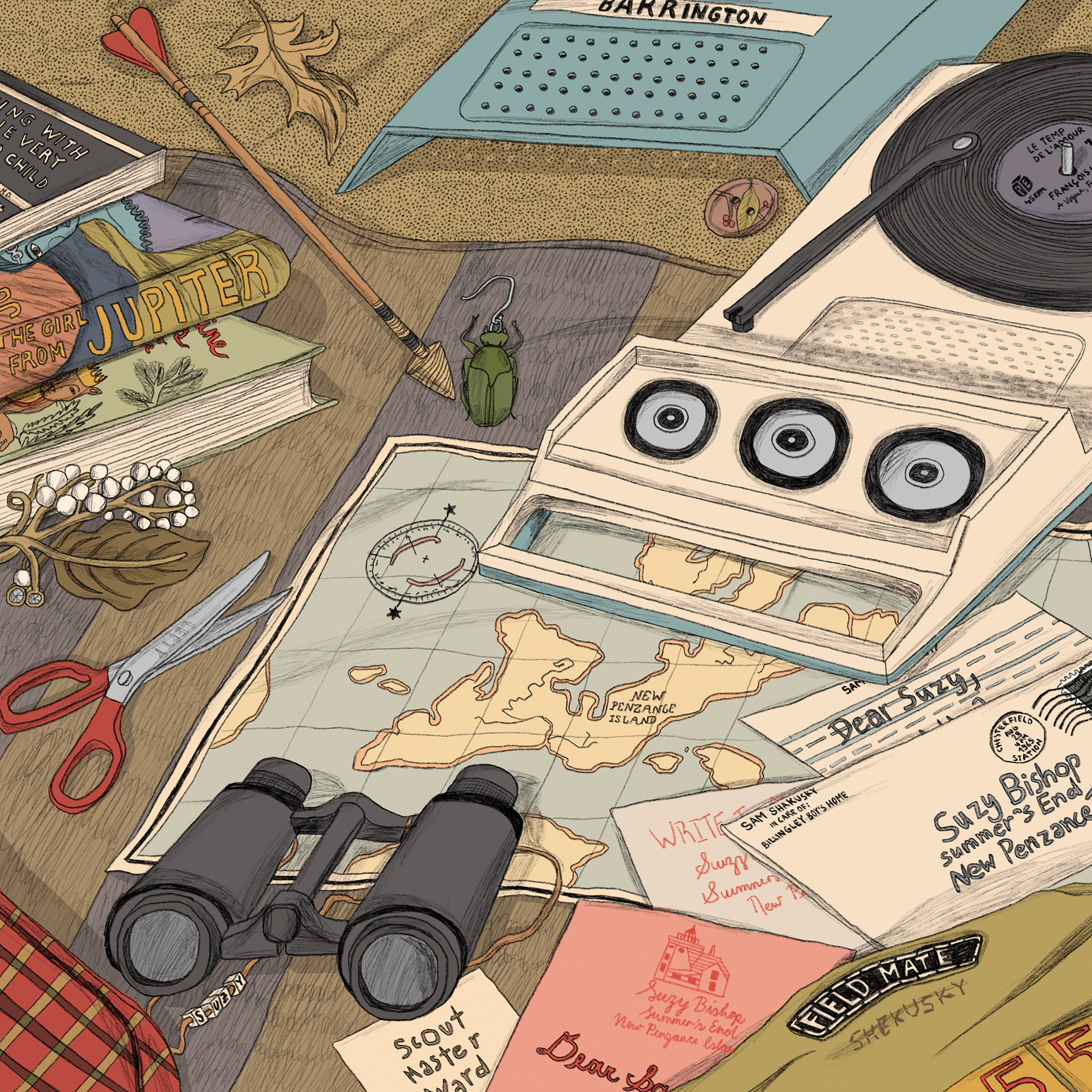 Filmstill: Moonrise Kingdom, Wes Anderson, 2023