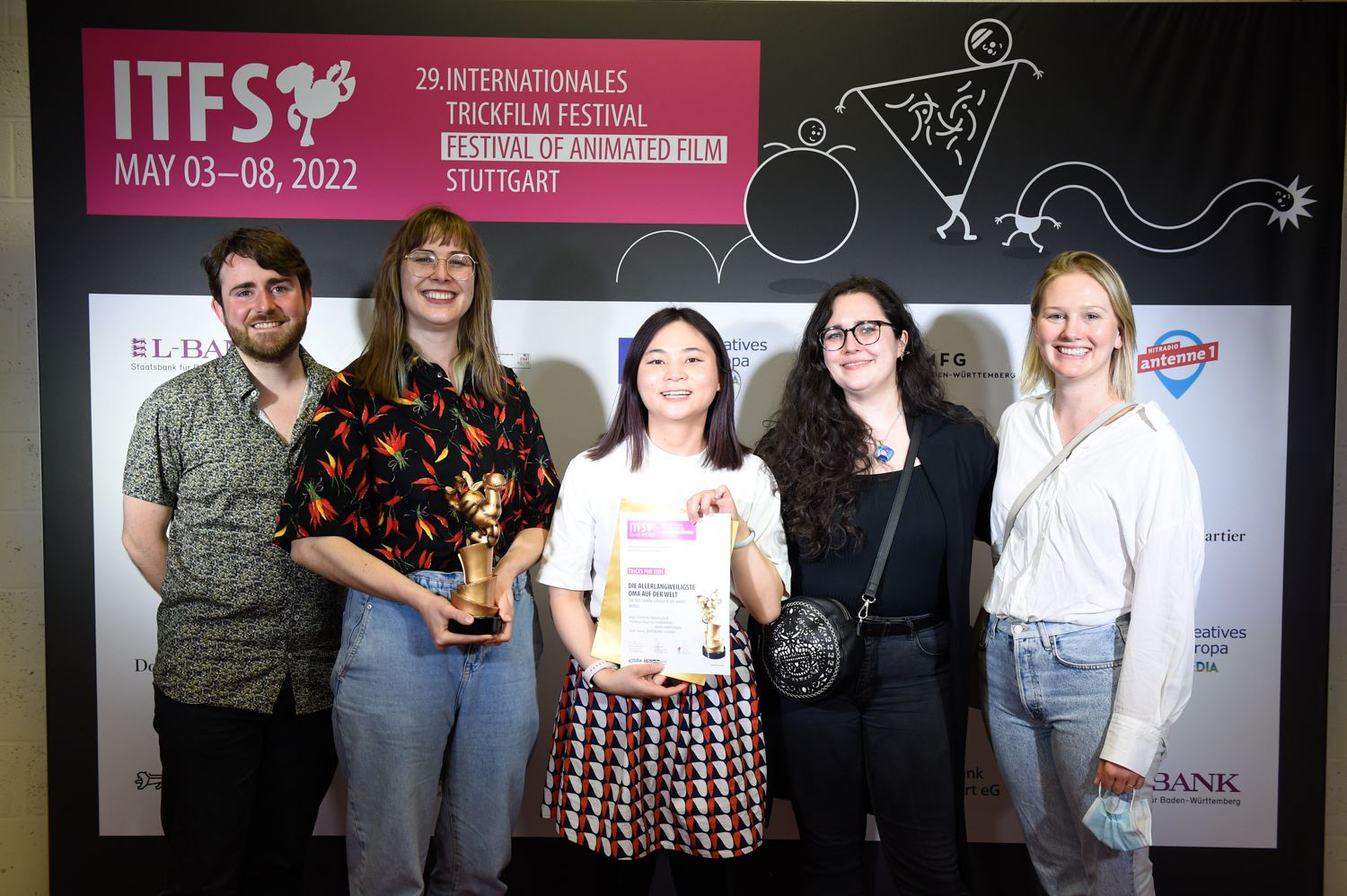 A very happy day! When we won the "Tricks for Kids" Award at the ITFS in Stuttgart.