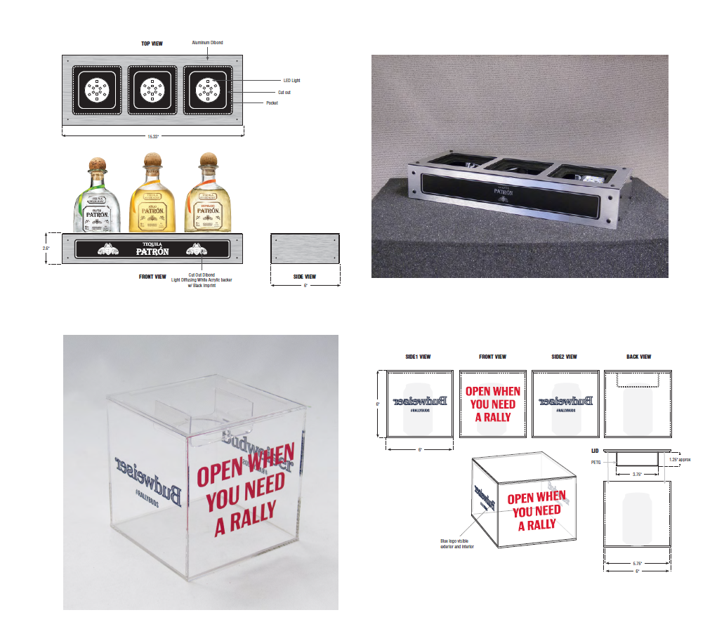 Product Design - Acrylic Box and Glorifier