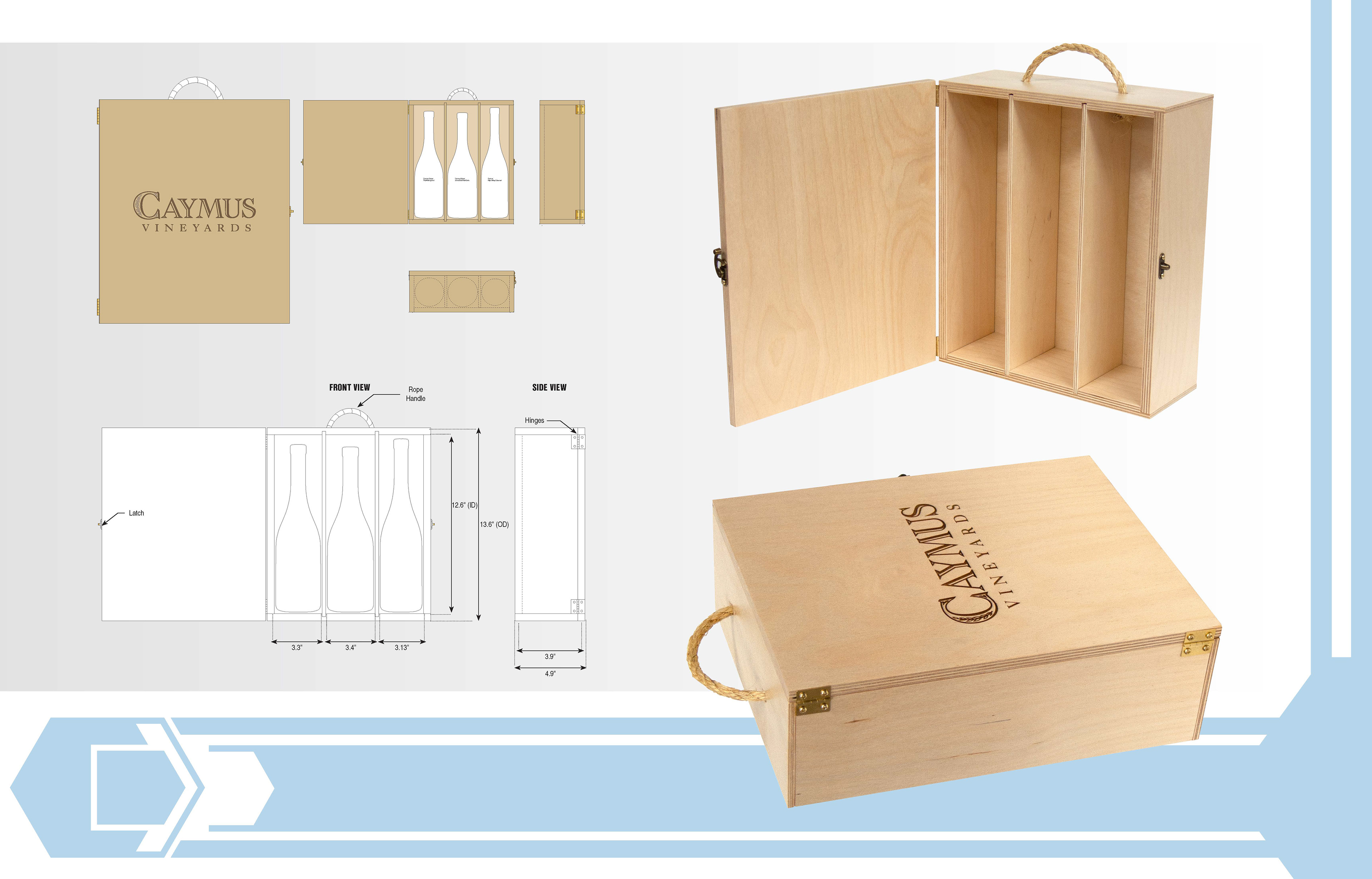 Product Design: Promotional Wine Box