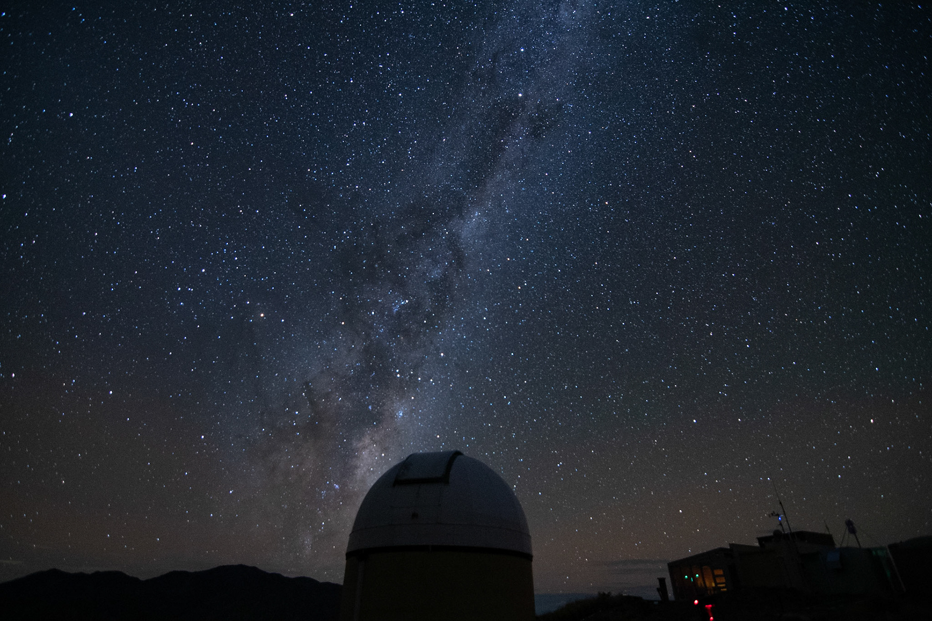 Milky Way, 30 sec unguideded exposure from Lake Tekapo, New Zealand.