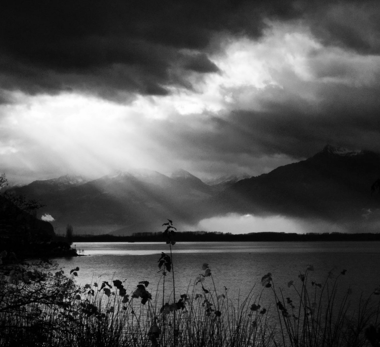 Lake Geneva from Montreaux