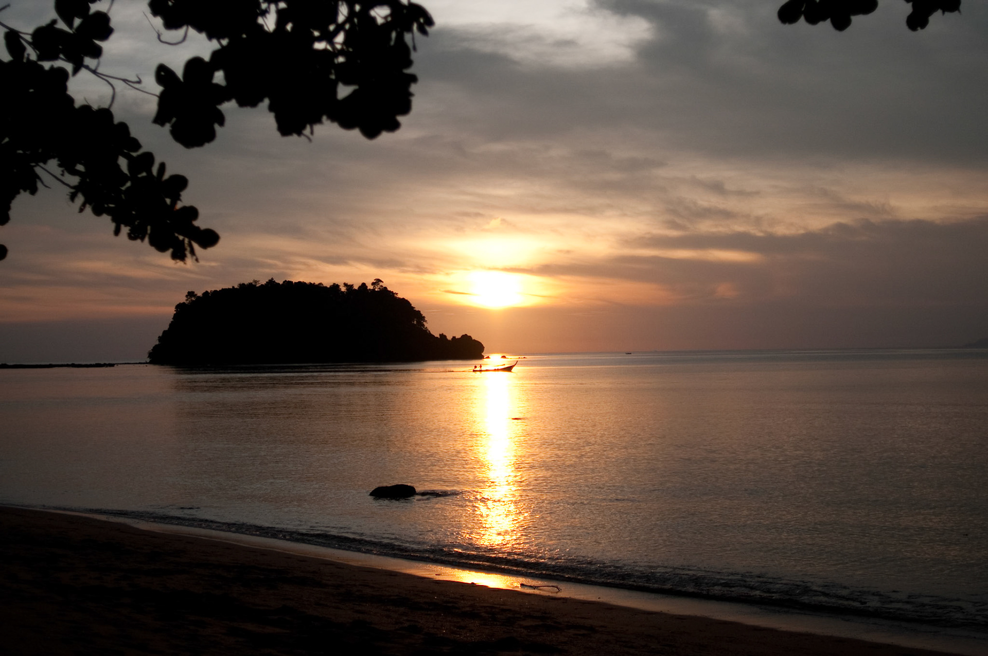Sunset from Koh Libong