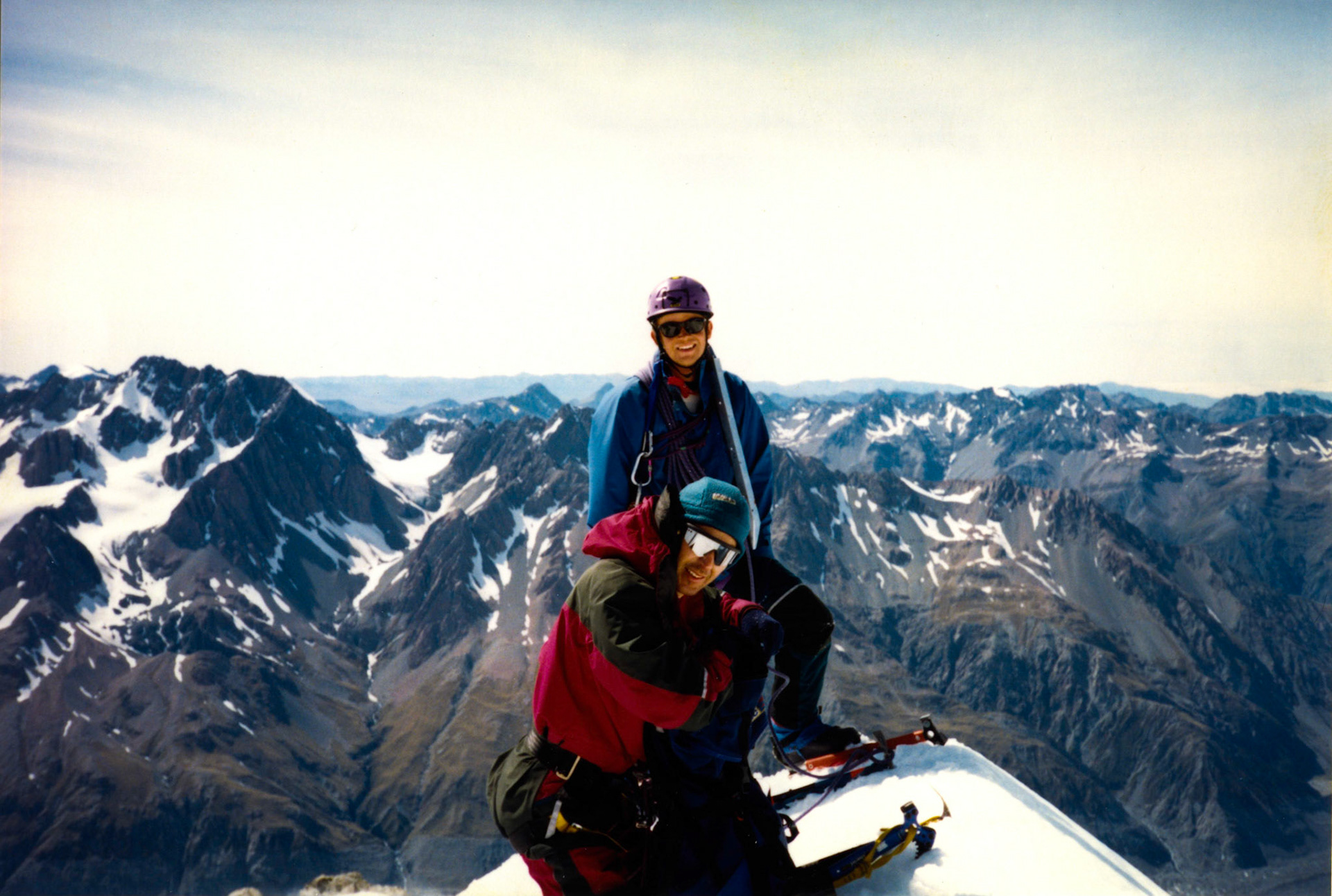 Al, summit of Mt Dixon