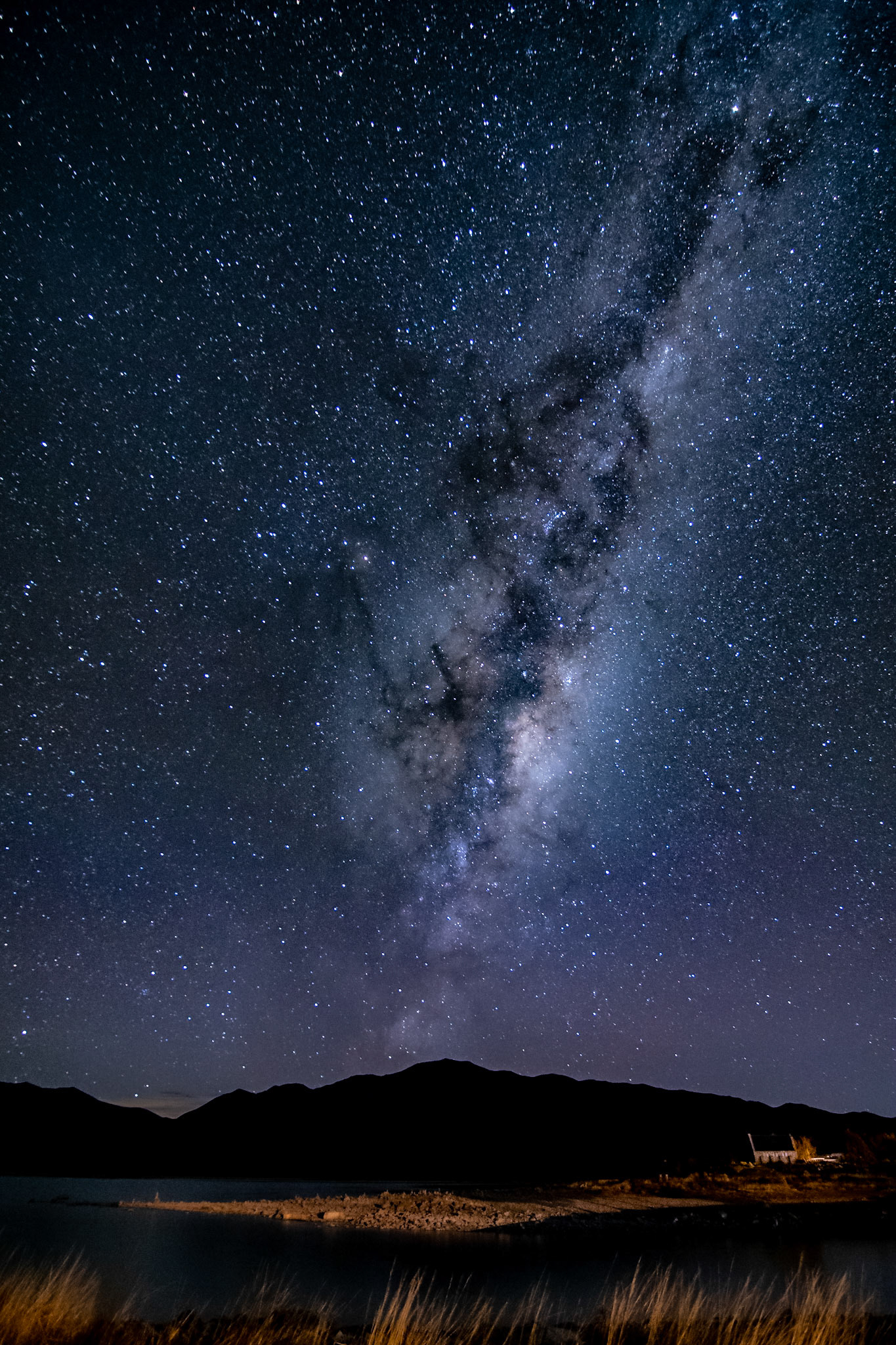 Milky Way, 30 sec unguideded exposure from Lake Tekapo, New Zealand.