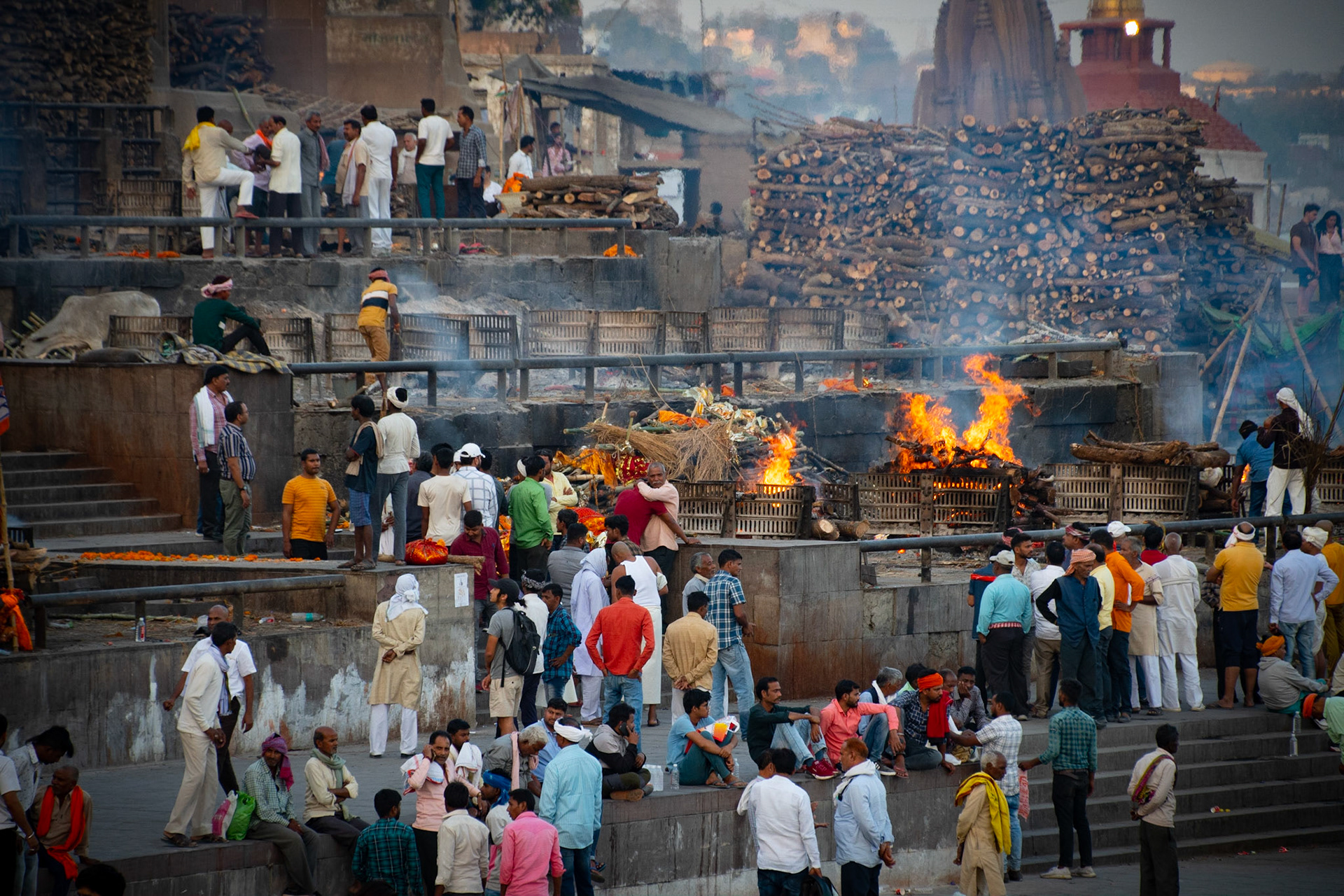 Marikanka Ghat, Kashi, India