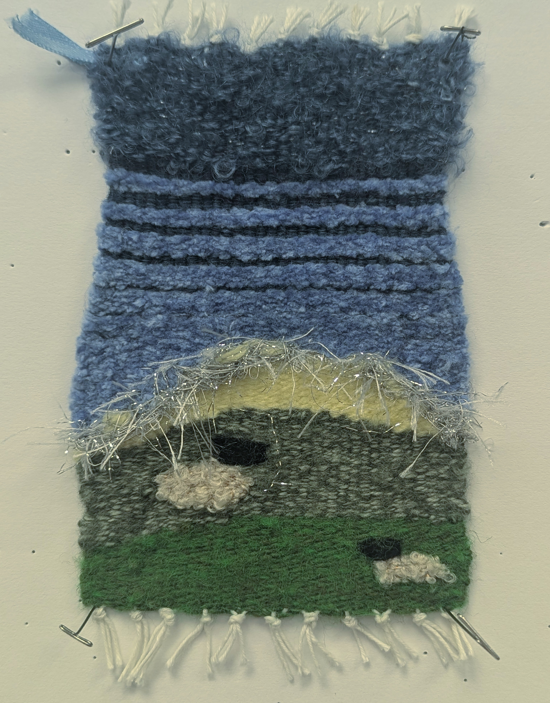 The Herd at Sunrise (Weaving), April 2025