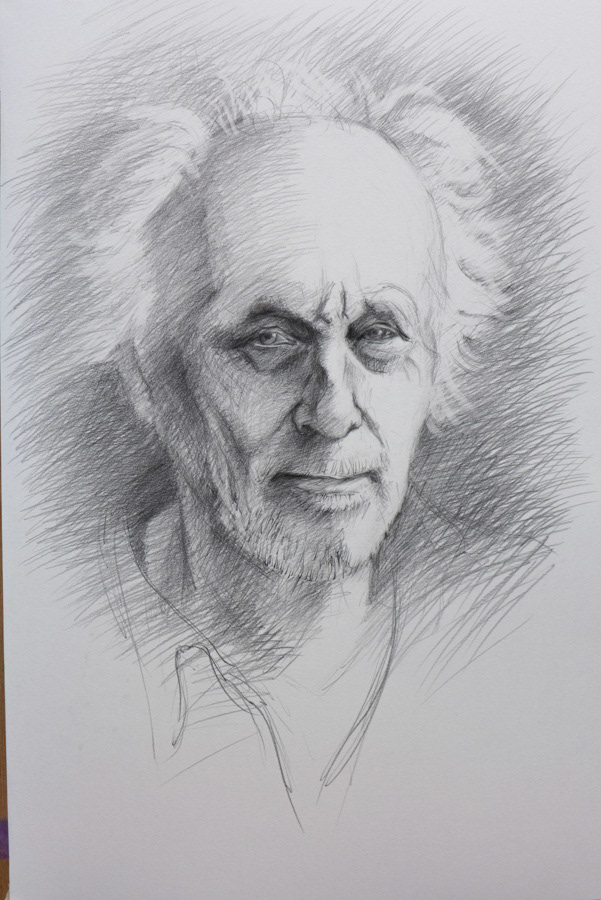 Jacques, graphite pencil, 50 x 35 cm, 2019