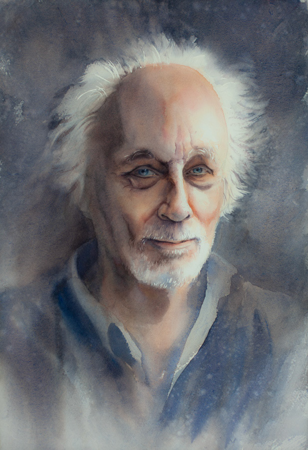 Jacques, watercolor, 56 x 38 cm, 2019