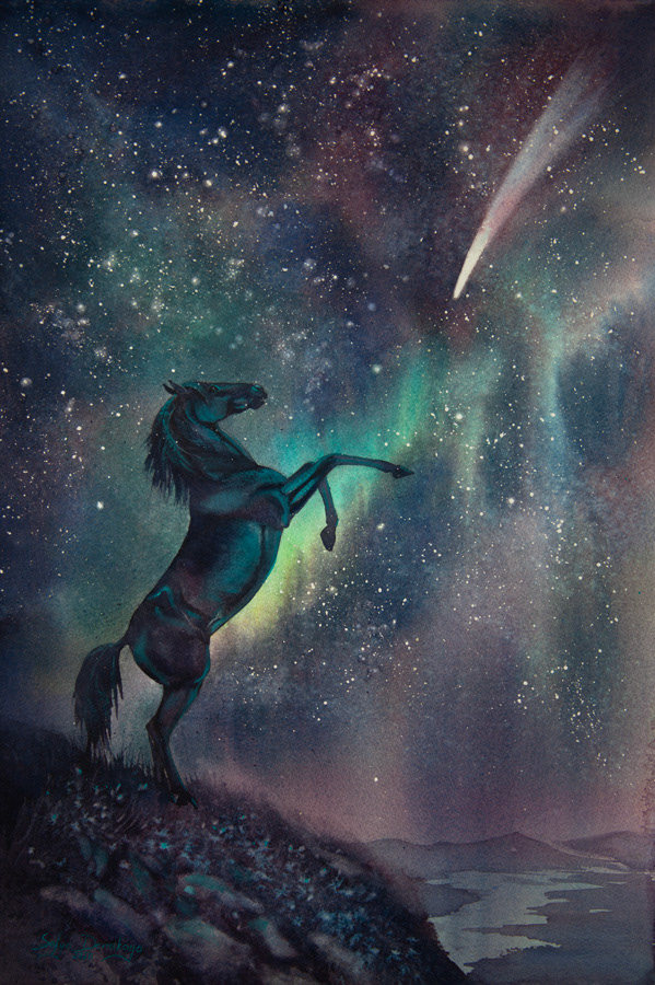 Goodbye Neoways!, watercolor, 56 x 38 cm,  2020