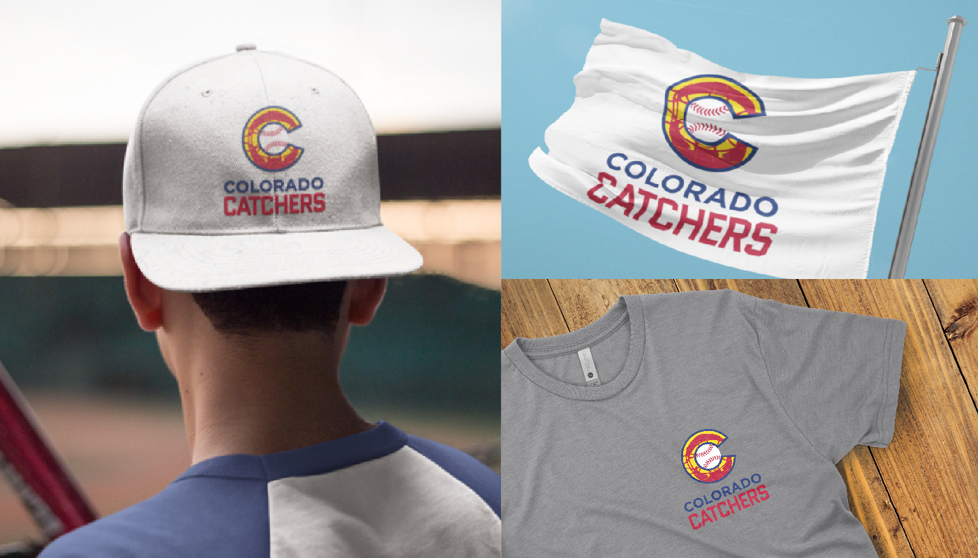 Matt Lazar Colorado Catchers Logo Design