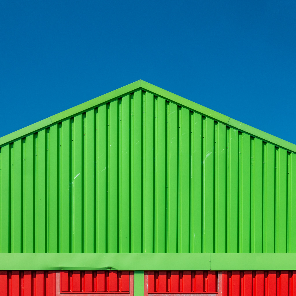 Orange, Green and Blue