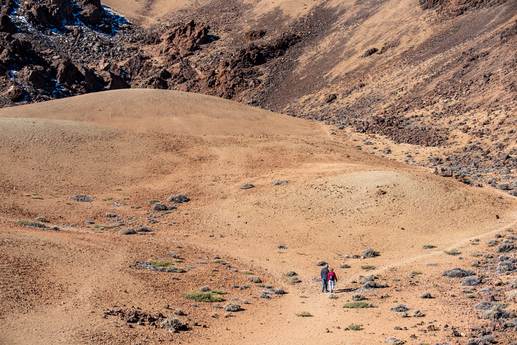 Tiny in the landscape