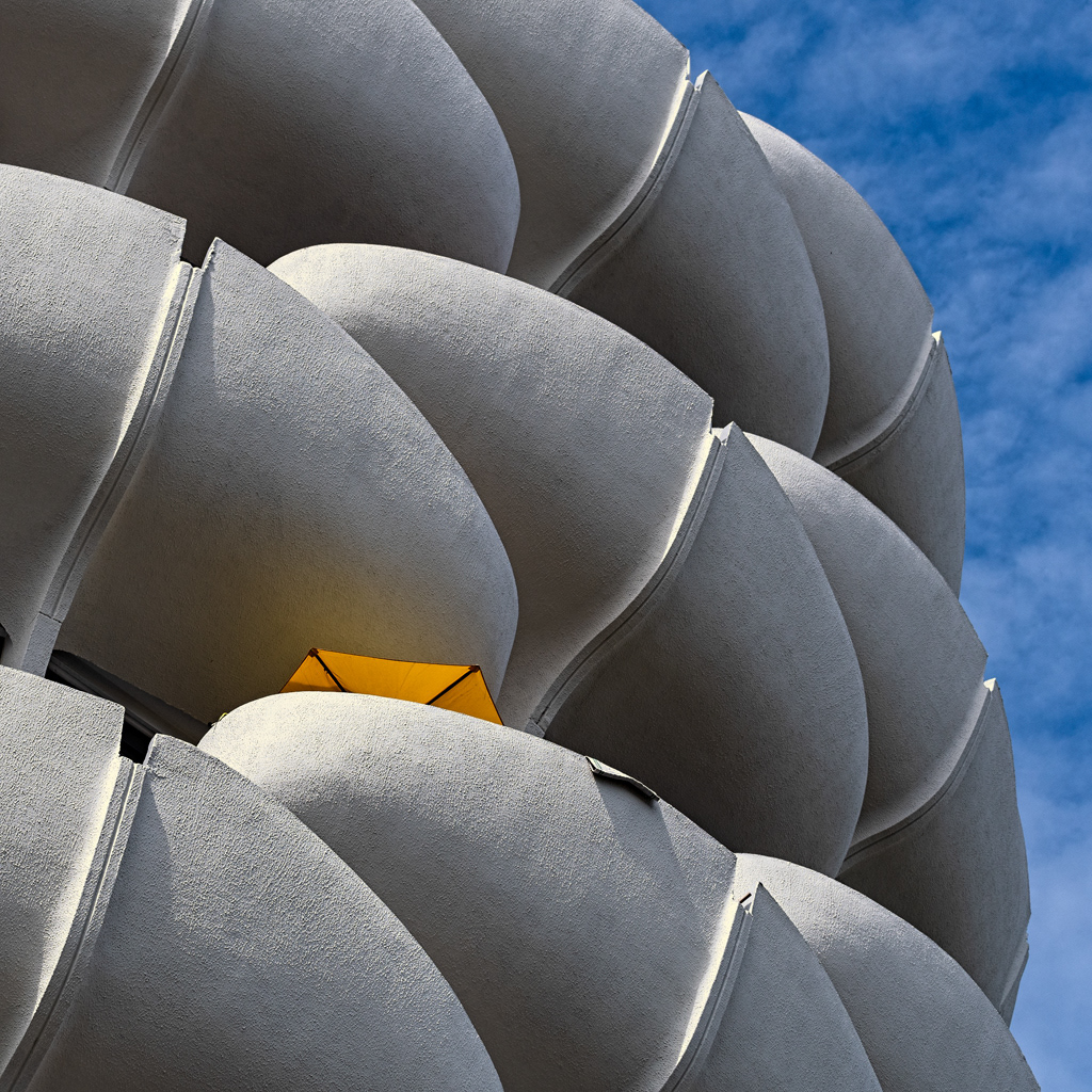 Brutalism at Creteil, Paris, France