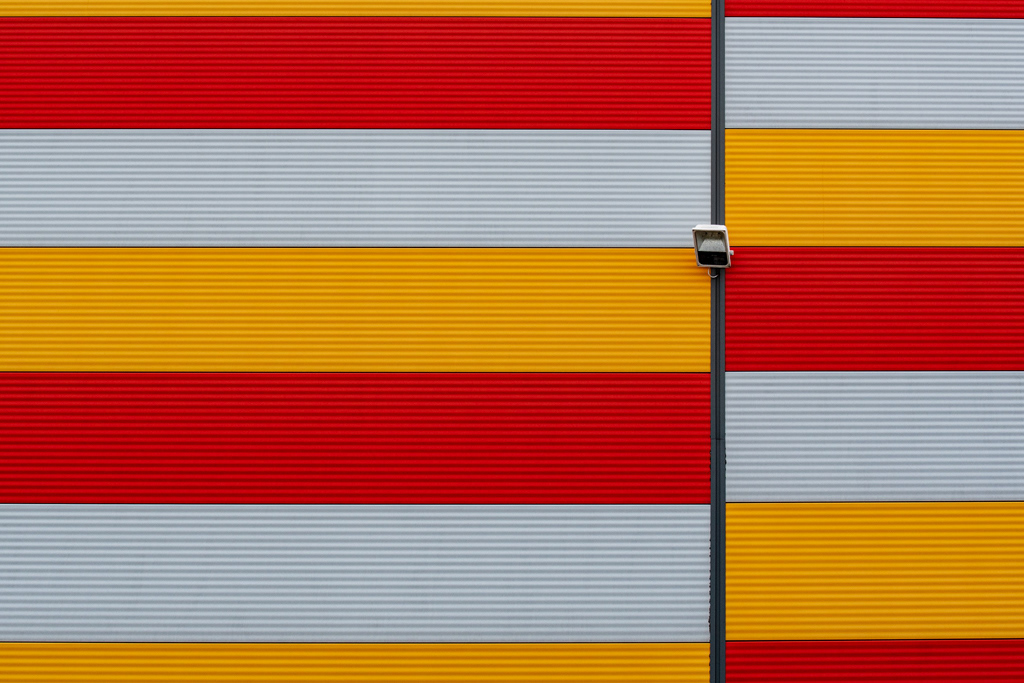 Red, Yellow, White and a Lamp