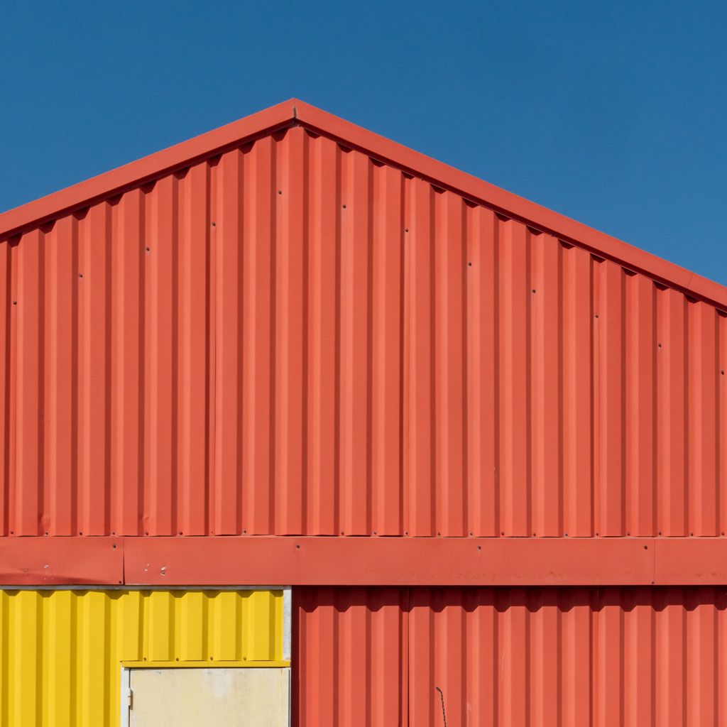 Orange, Yellow and Blue