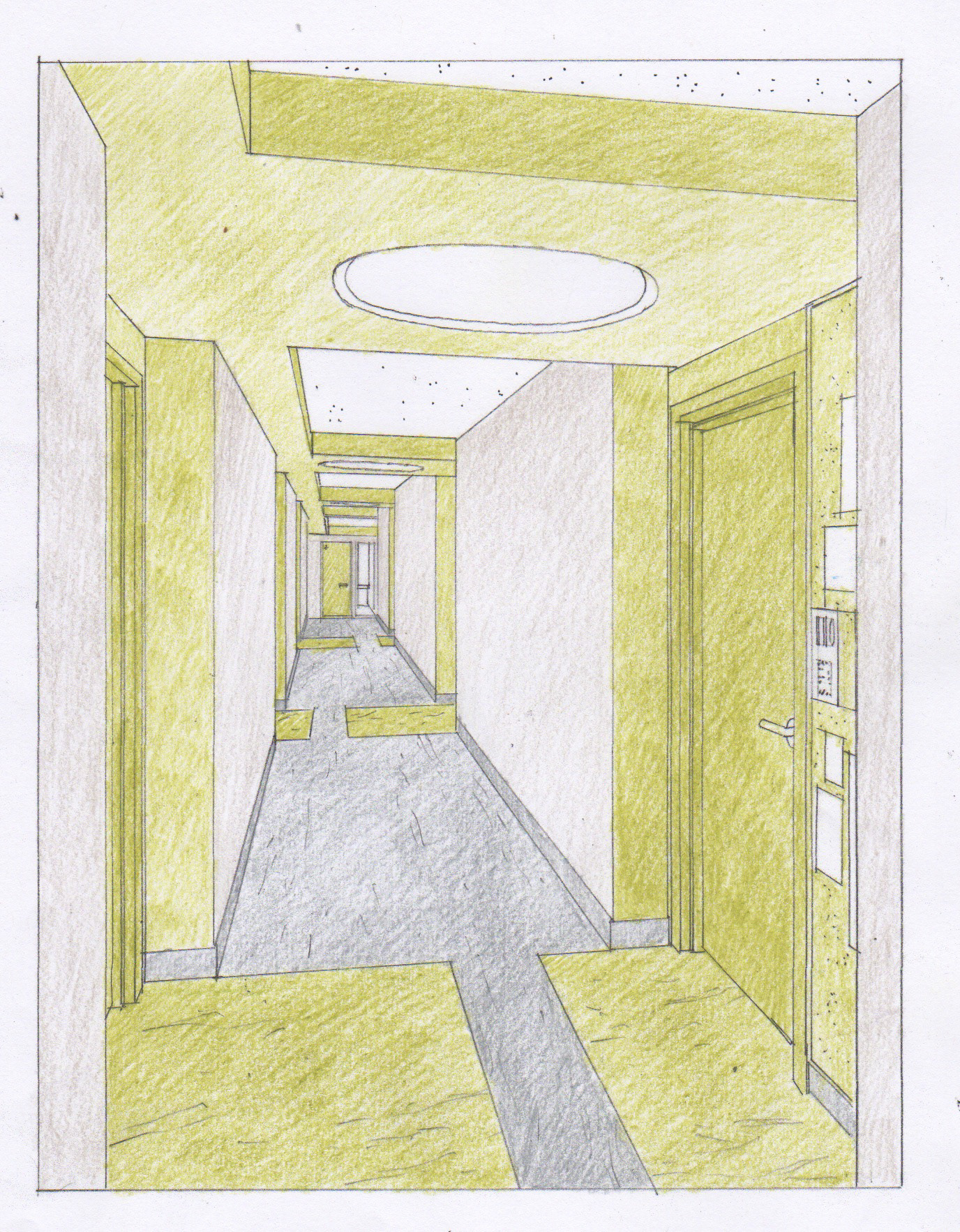Hallway Renovation View