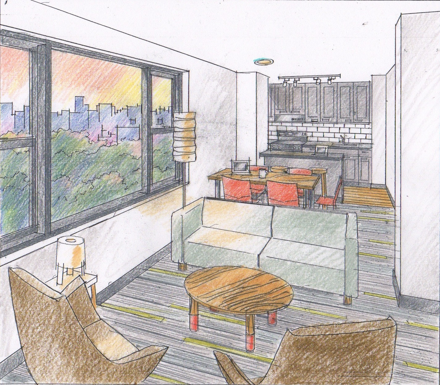 Rendering of Proposed Suite