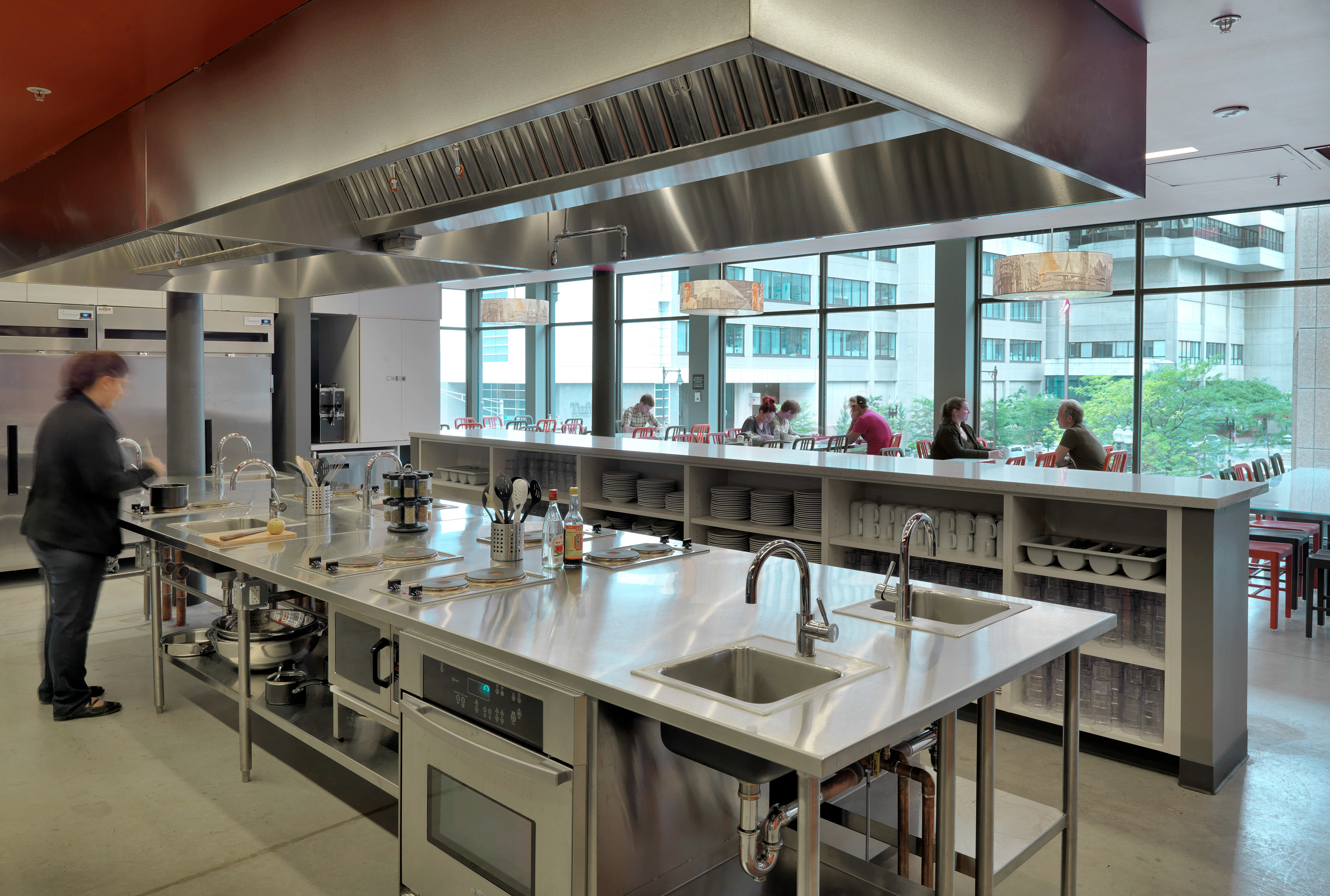Guest Kitchen for Communal Cooking