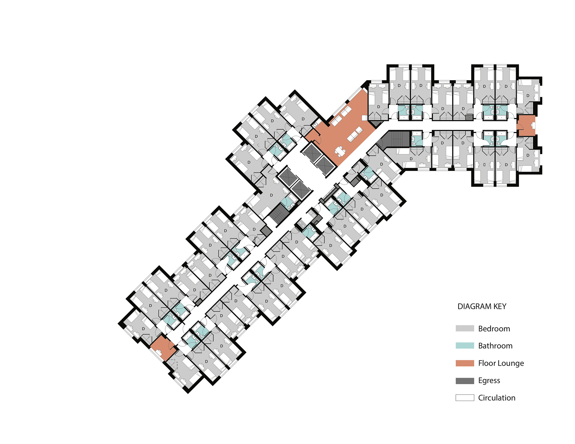 Existing Semi-Suite Floor Plan