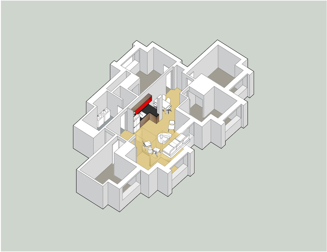 Typical 4 Student Apartment