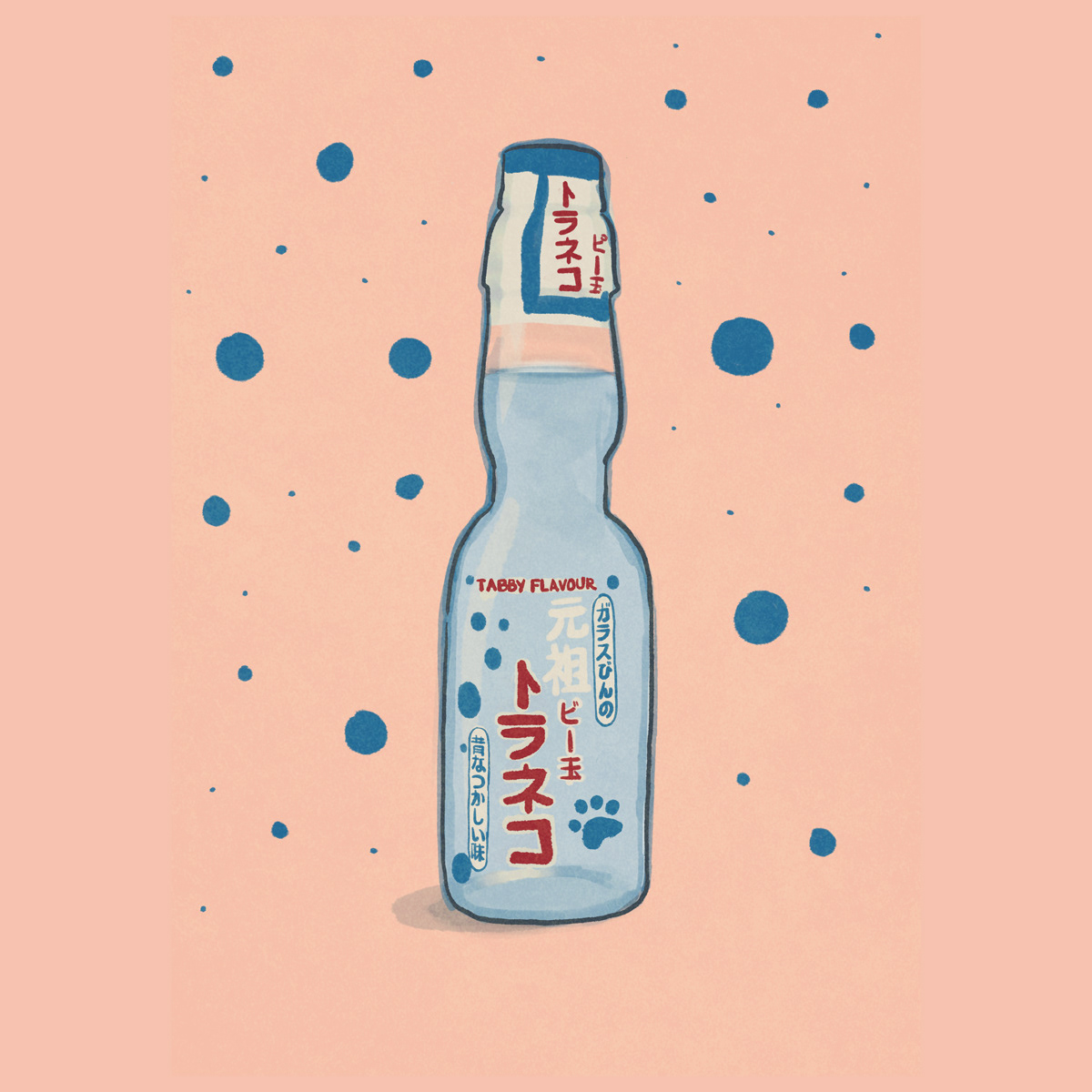 Japanese junk food illustrations - Lemonade