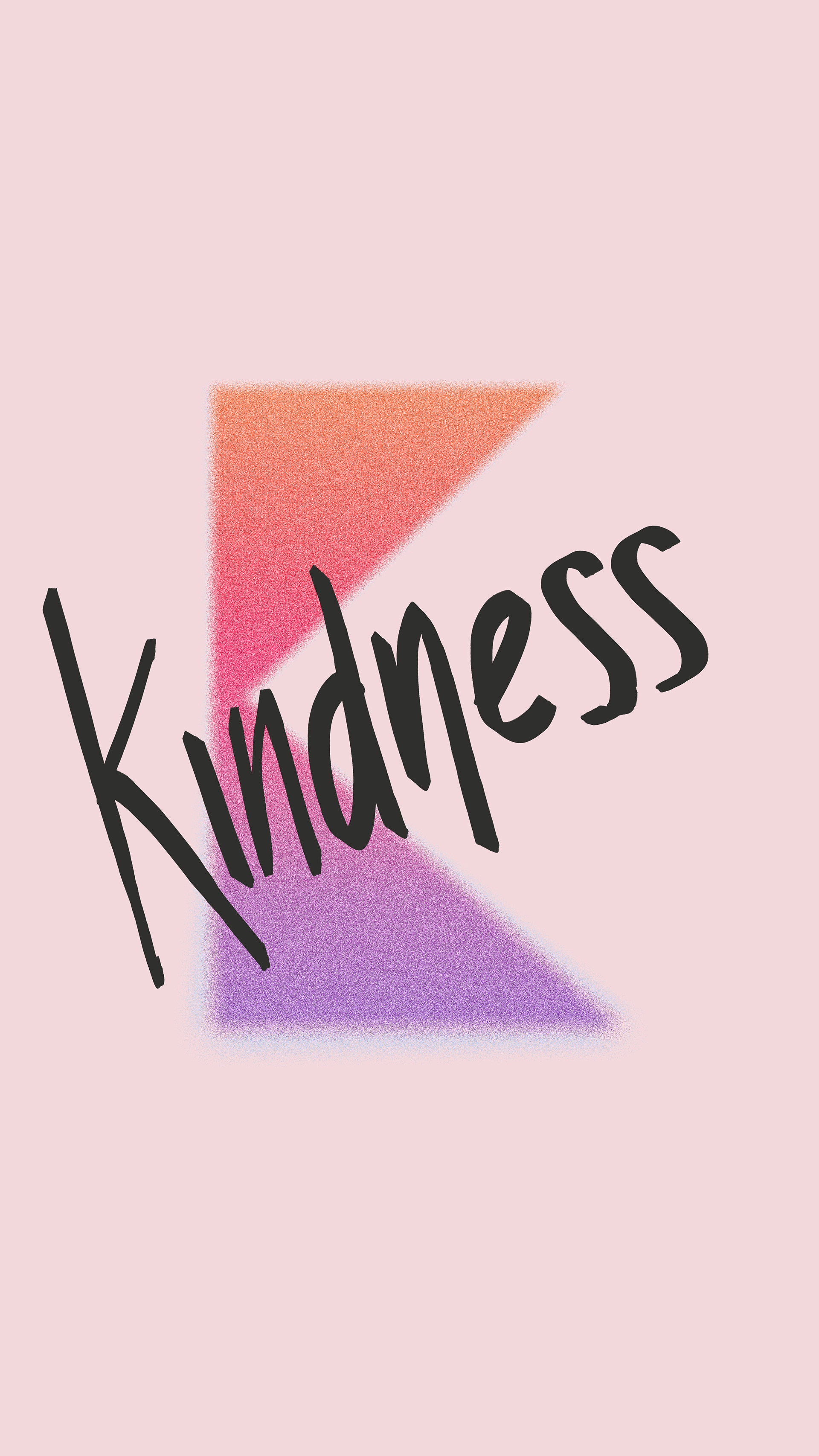 KIndness hand lettering