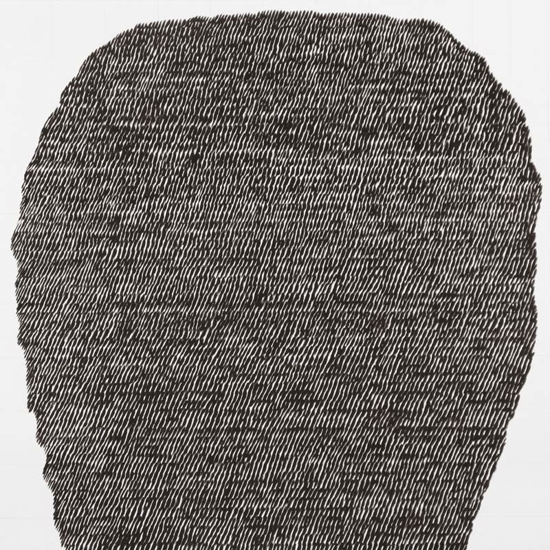 b.b. 208 cm 93 x 93, acrilico su tela, 2012