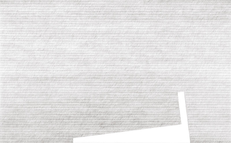 b.b. 140 cm 142 x 88, matita su tela, 2010