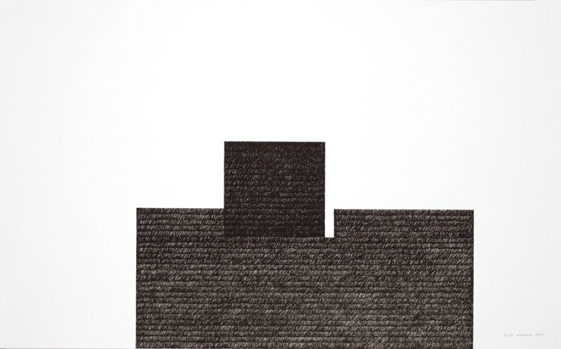 b.b. 72 cm 100 x 62, inchiostro su carta, 2008