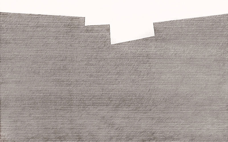 b.b. 166 cm 142 x 88, matita su tela, 2011