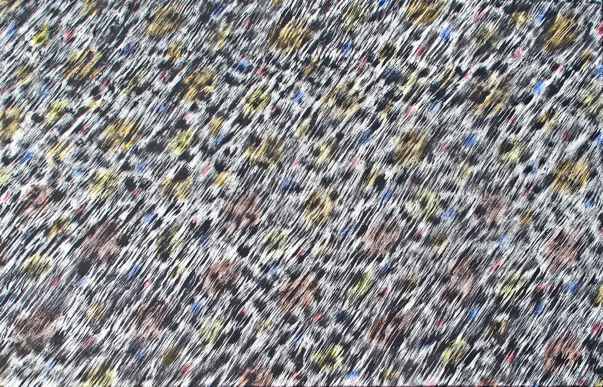 b.b. 463 cm 90 x 140 matita colorata e acrilico su tela 2025 