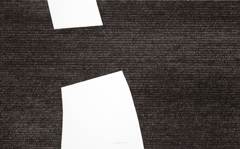 b.b. 78 cm 100 x 62, inchiostro su tela, 2008