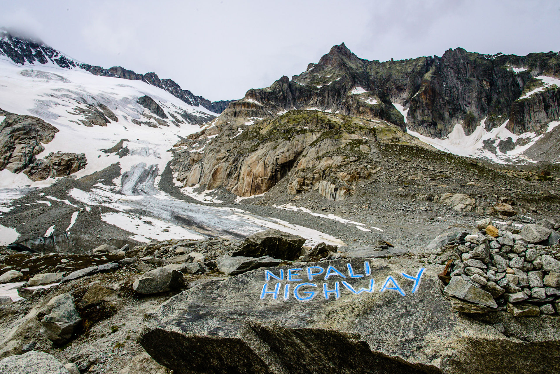 Nepali Highway in der Schweiz