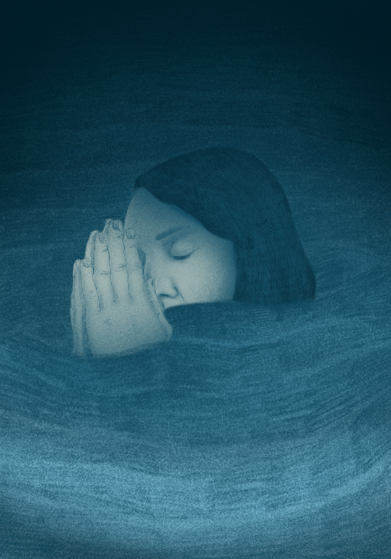 illustration for short story published in "Czas Literatury" magazine, 2026