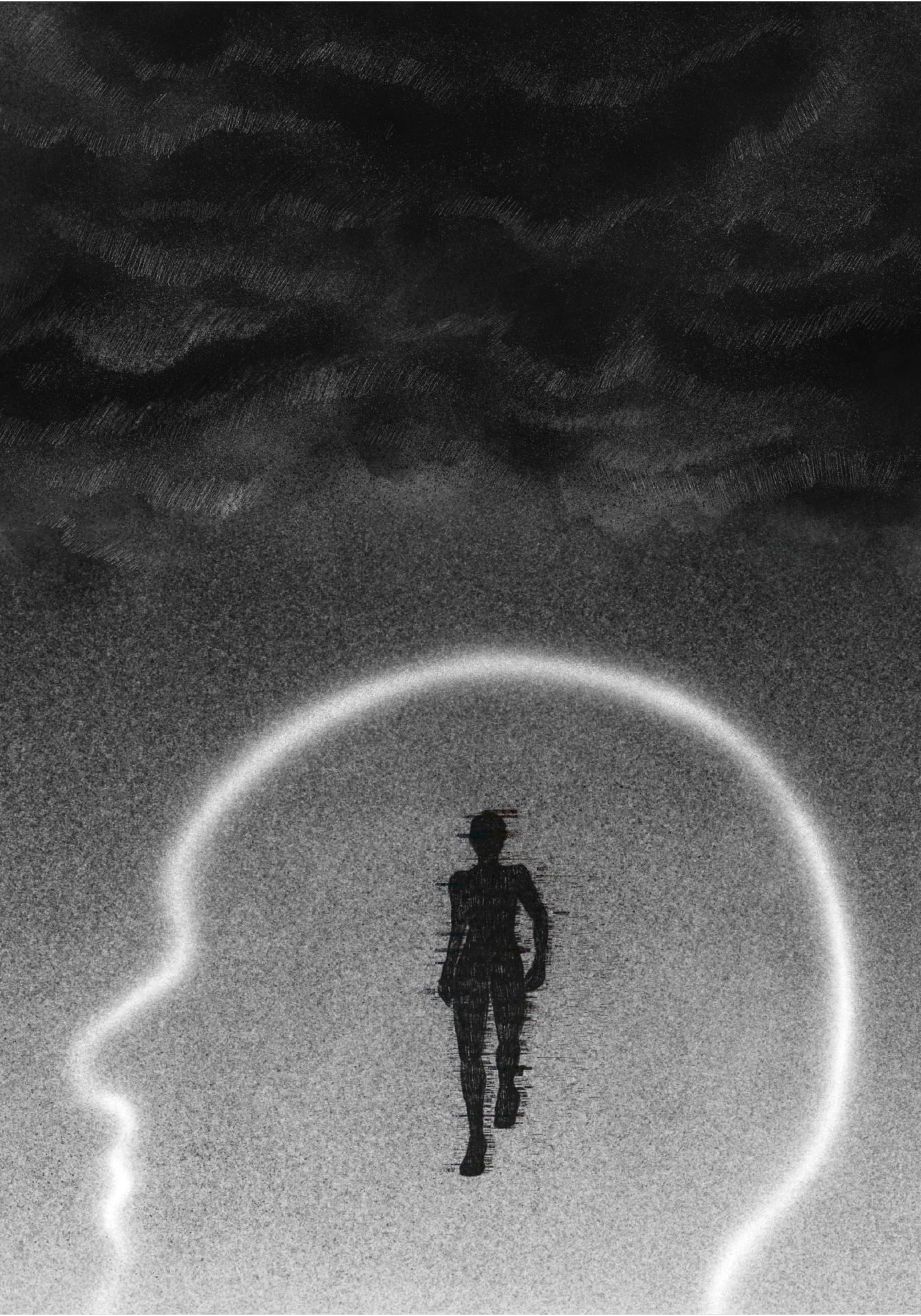 illustration for text published in "Czas Literatury" magazine, 2026