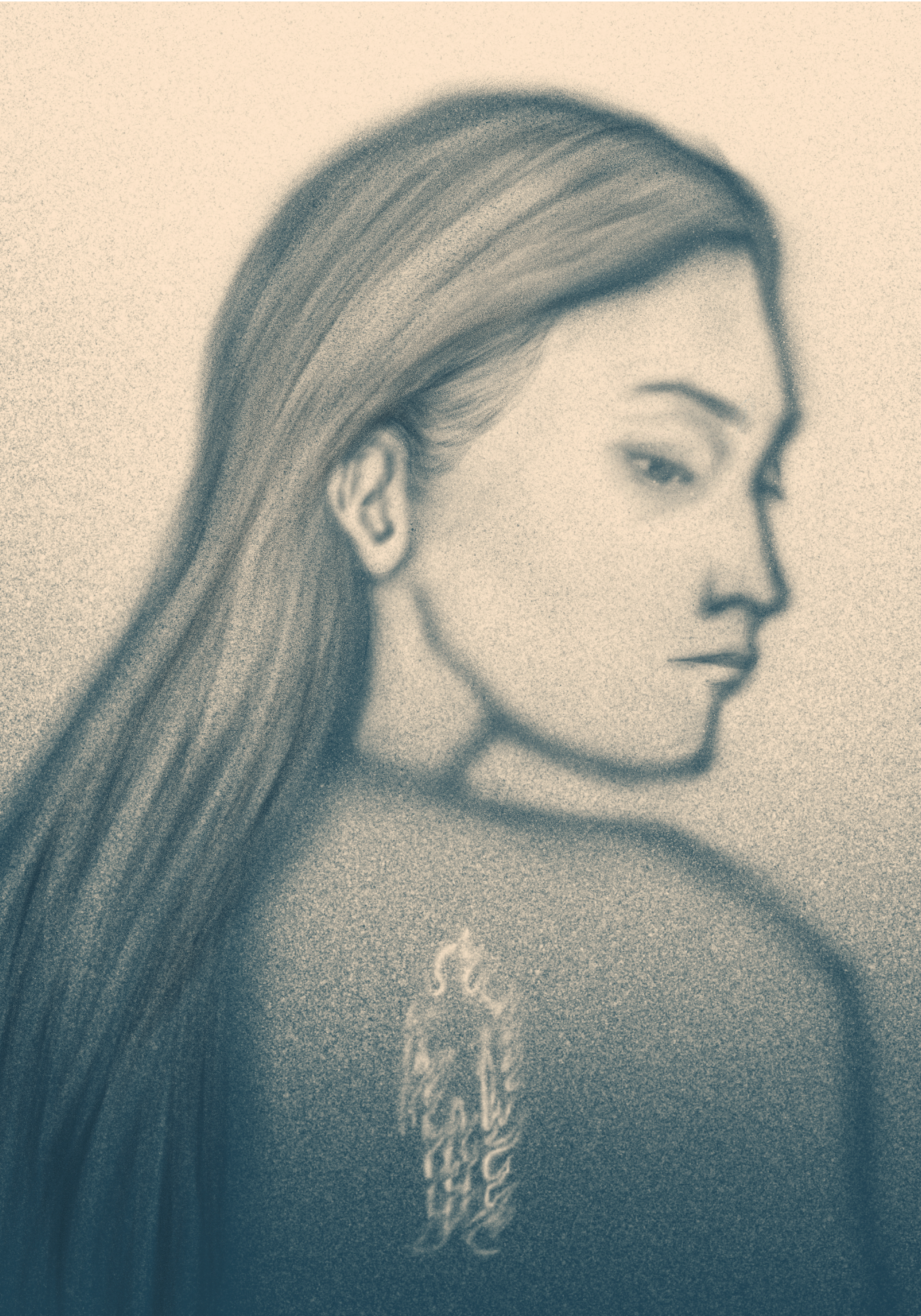illustration for short story published in "Czas Literatury" magazine, 2026