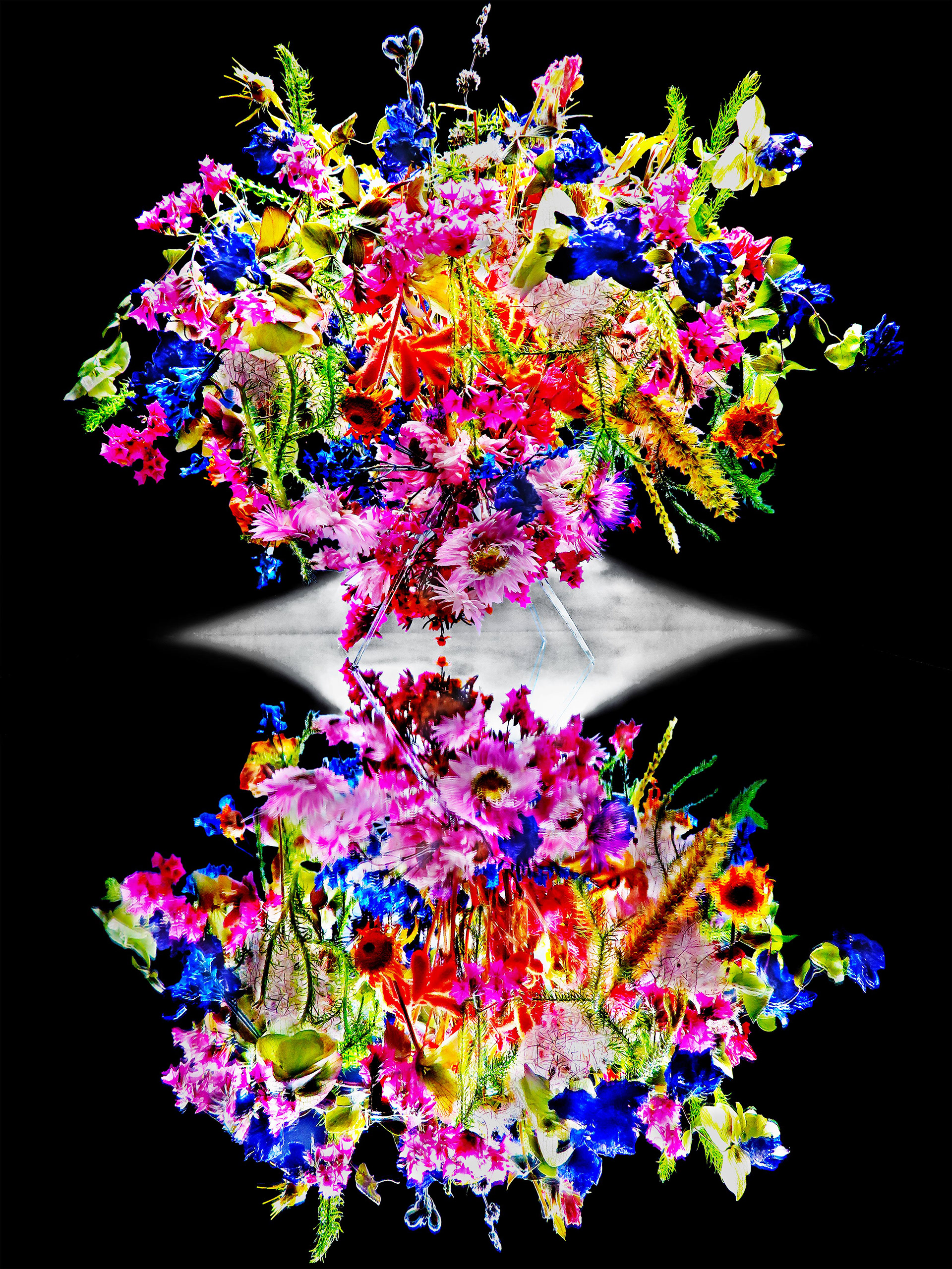 Glasritzen of the Pink Blood Flower