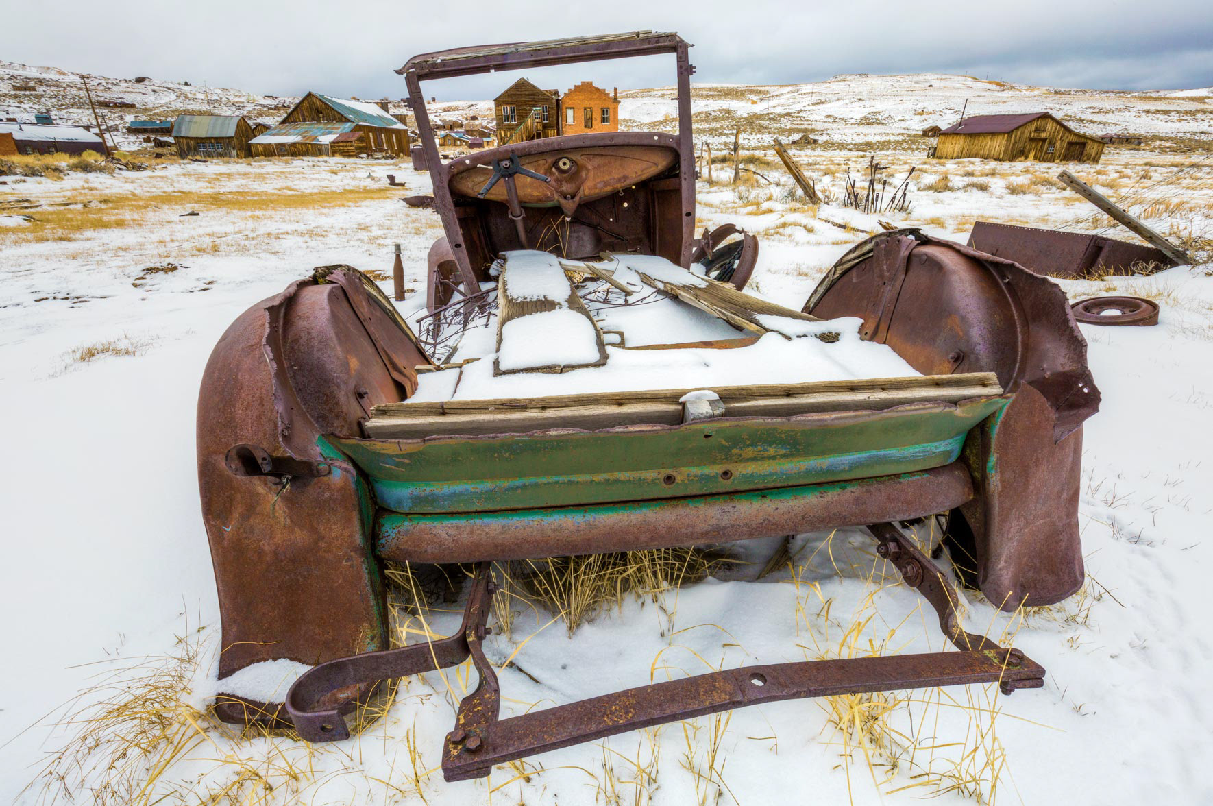 Bodie Truck in Snow