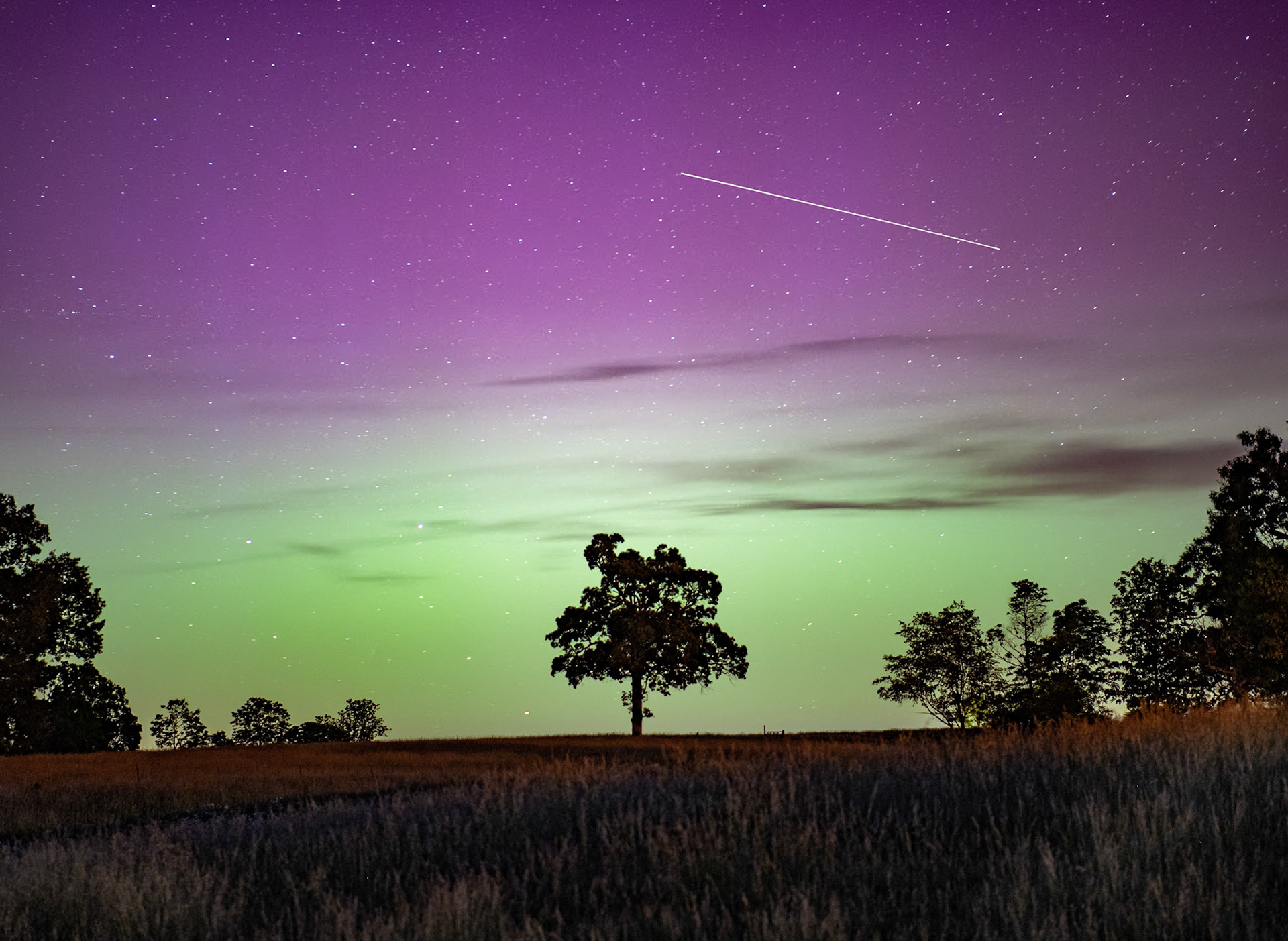 Aurora in Arkansas