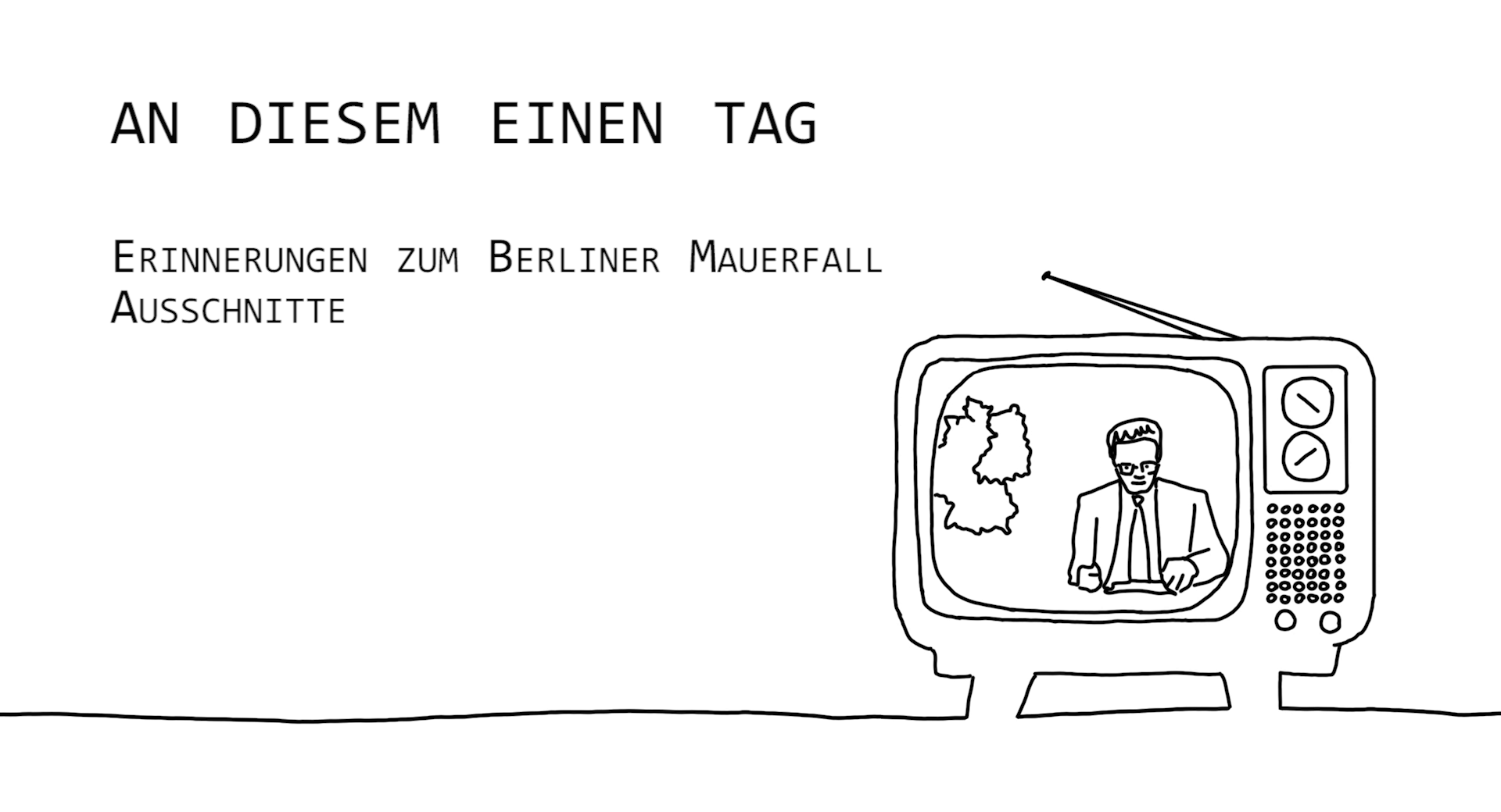 AN DIESEM EINEN TAG - Ausschnitte