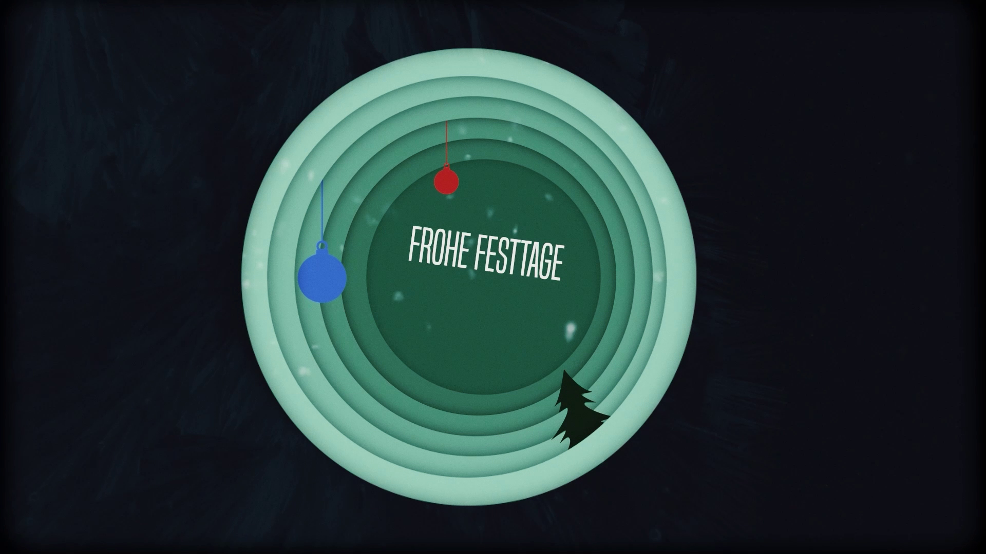 Animation - Frohe Weihnachten