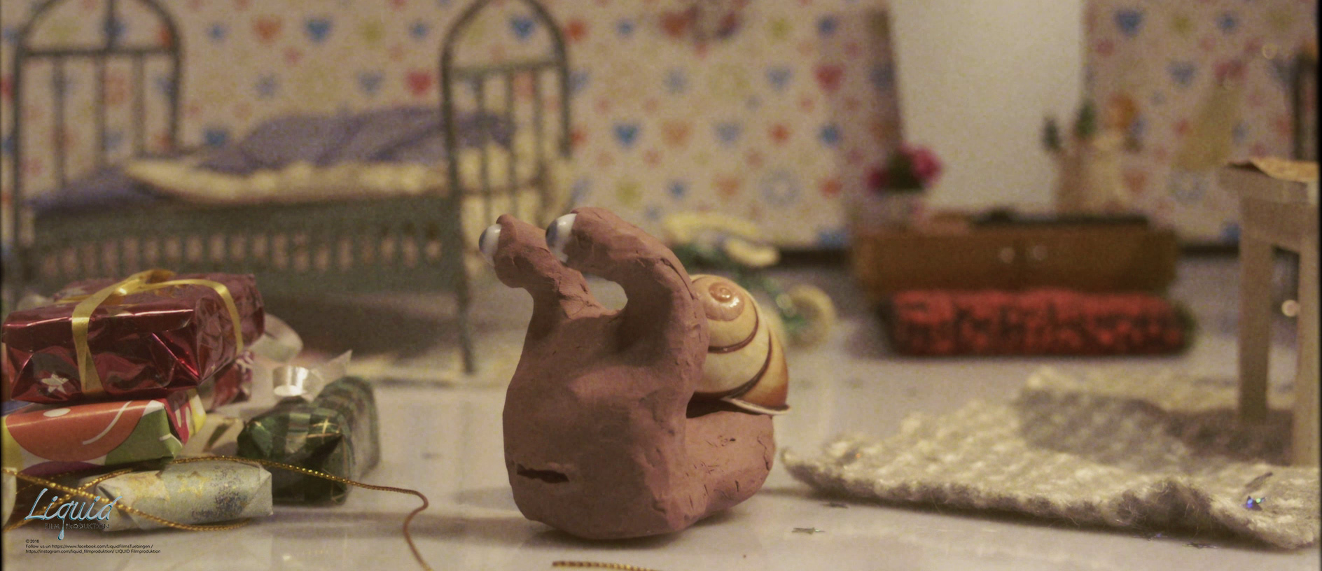 Filmstill - Renschnecke (Stopmotion)