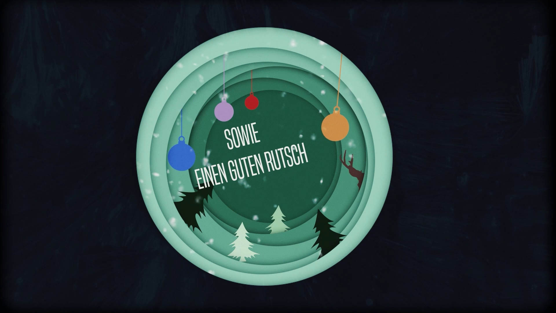 Animation - Frohe Weihnachten
