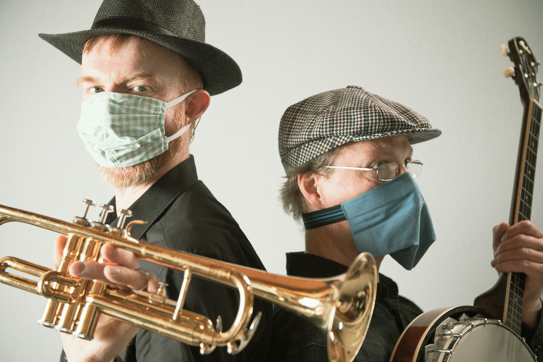 Musikerduo "Jazz Dwarf"