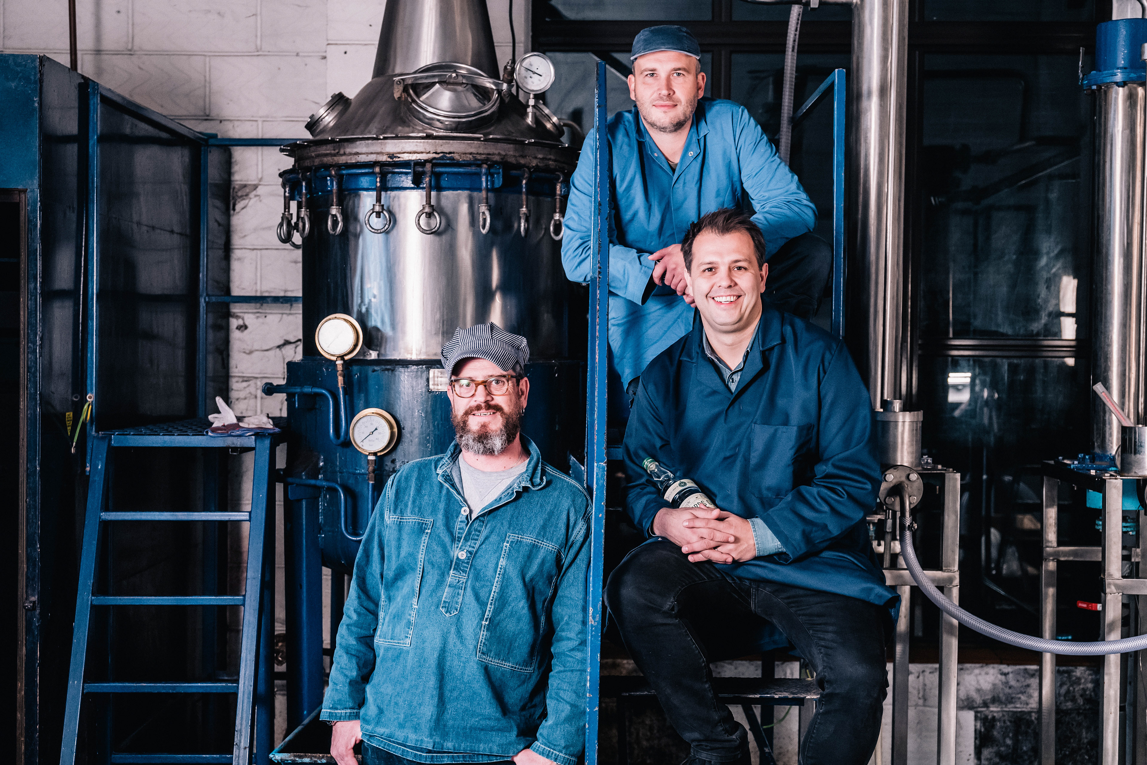 Simon Ford and the team making Fords Gin