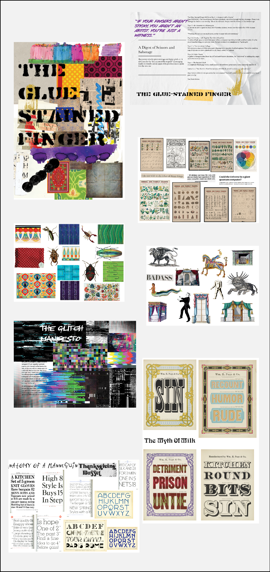 A fictional Dada zine.