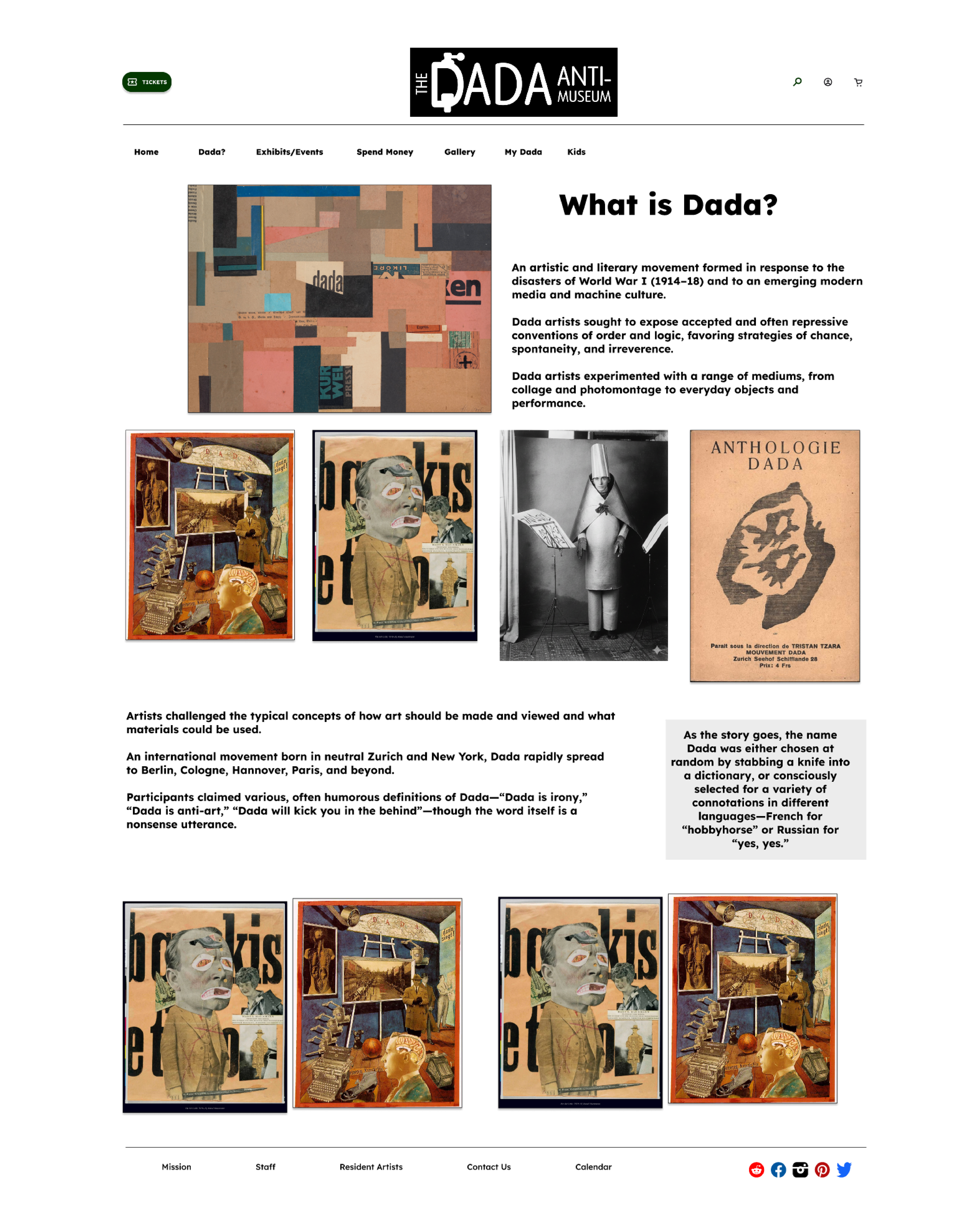 What is Dada?